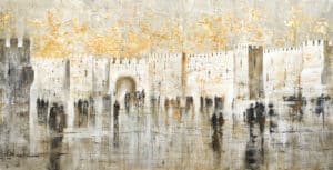 abstract jerusalem art