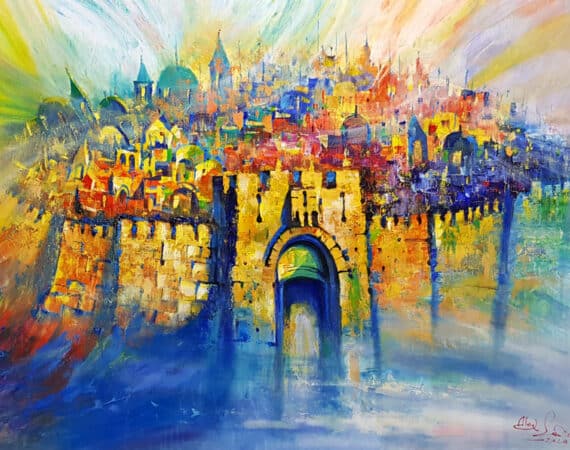 modern jerusalem art