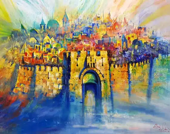 modern jerusalem art