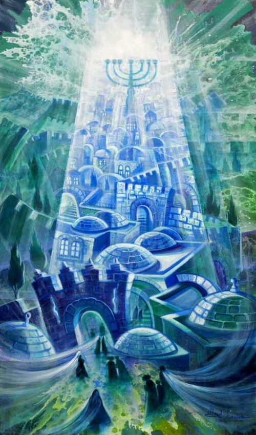 modern jerusalem painting