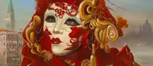 venice masks paintings