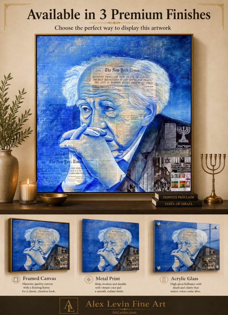 Ben gurion painting