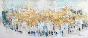 abstract jerusalem paintings