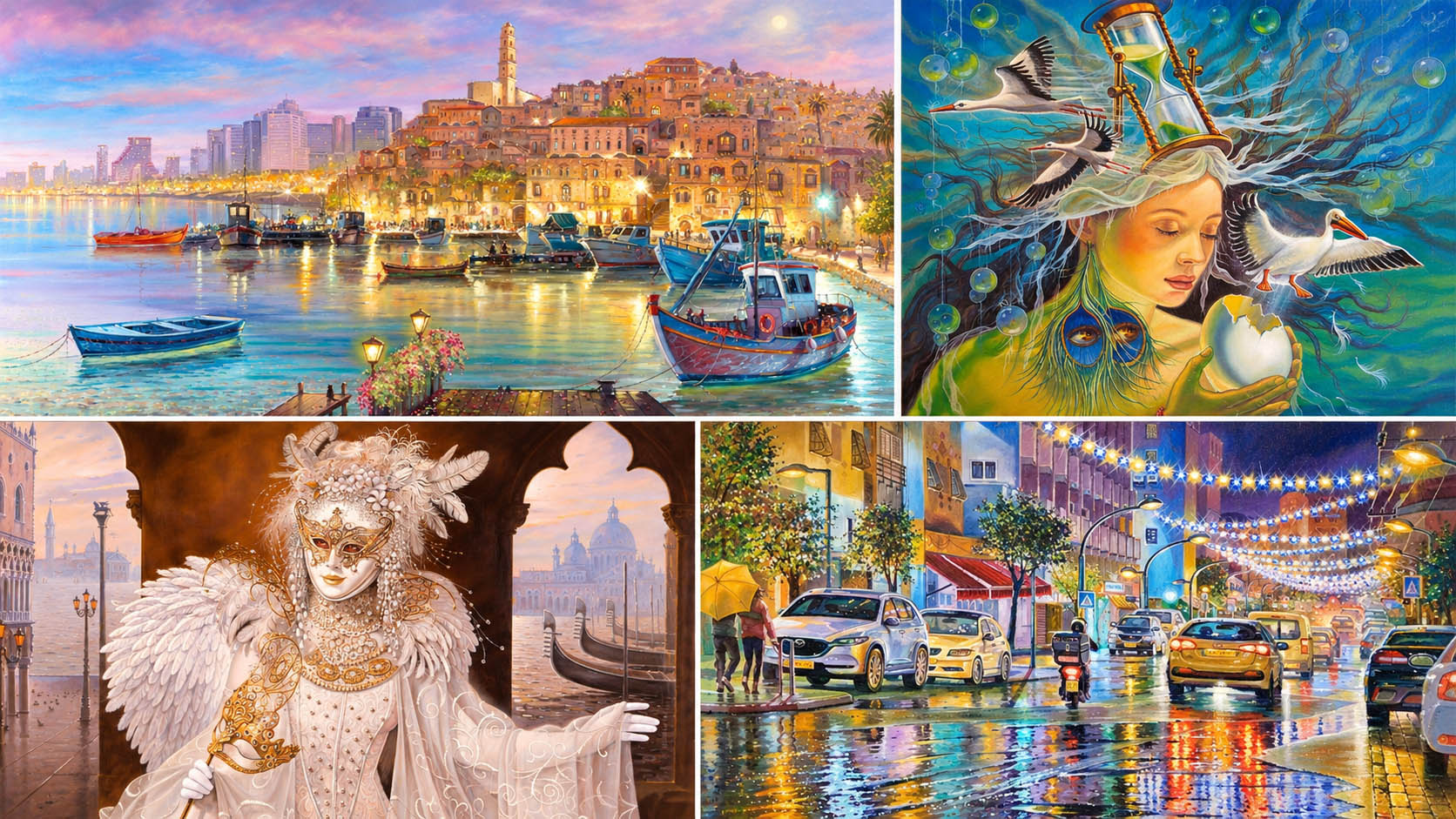 alex levin paintings