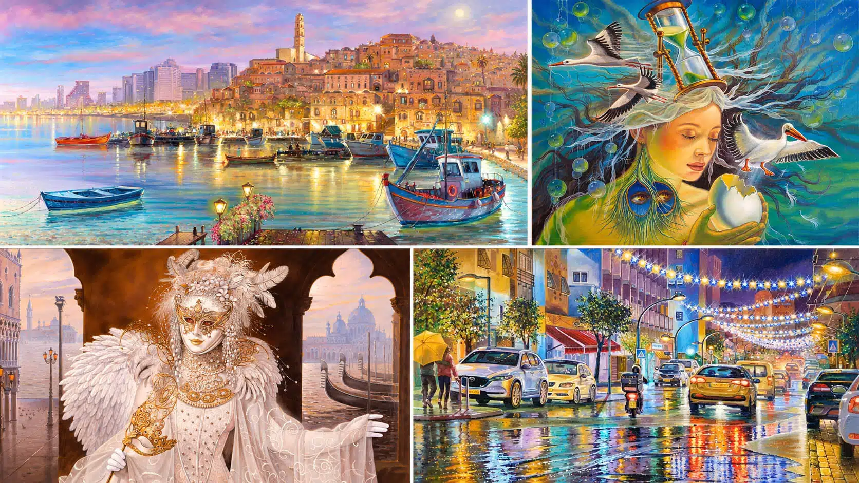 alex levin paintings