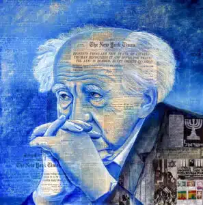 ben gurion painting