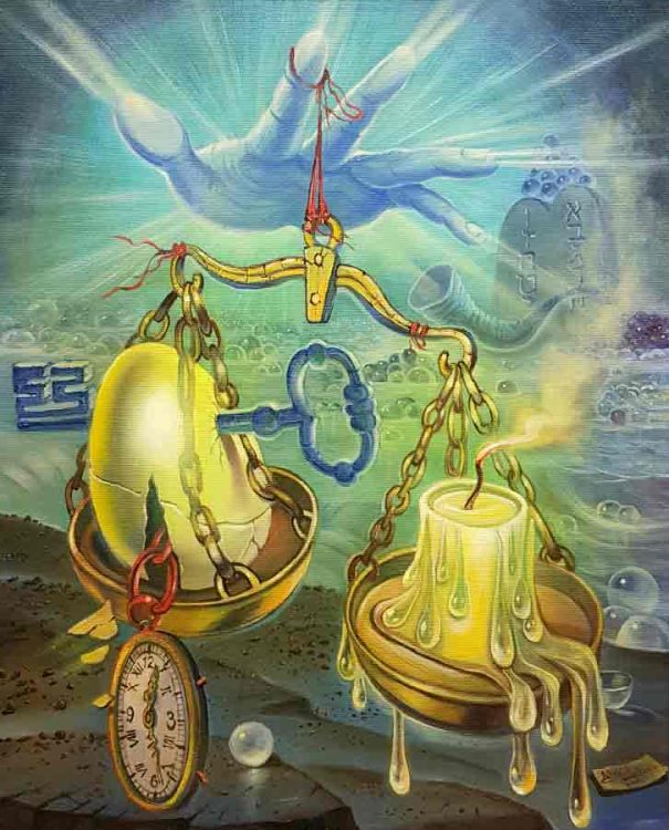 Surrealistic painting