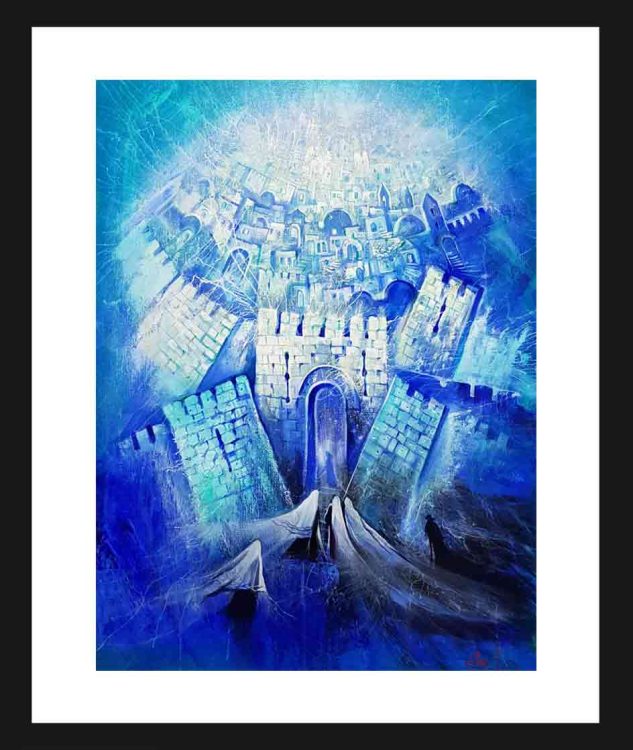 modern jerusalem painting