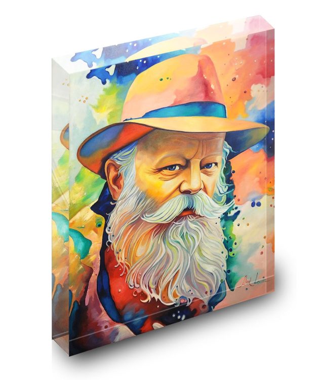 Lubavitcher Rebbe abstract sculpture