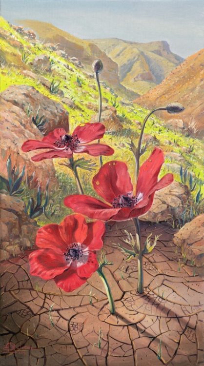 Am Israel Chai, Painting by Alex Levin