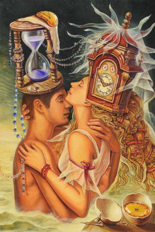 surrealism nude painting