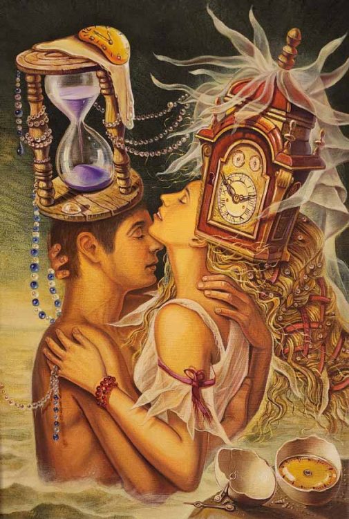 surrealism nude painting