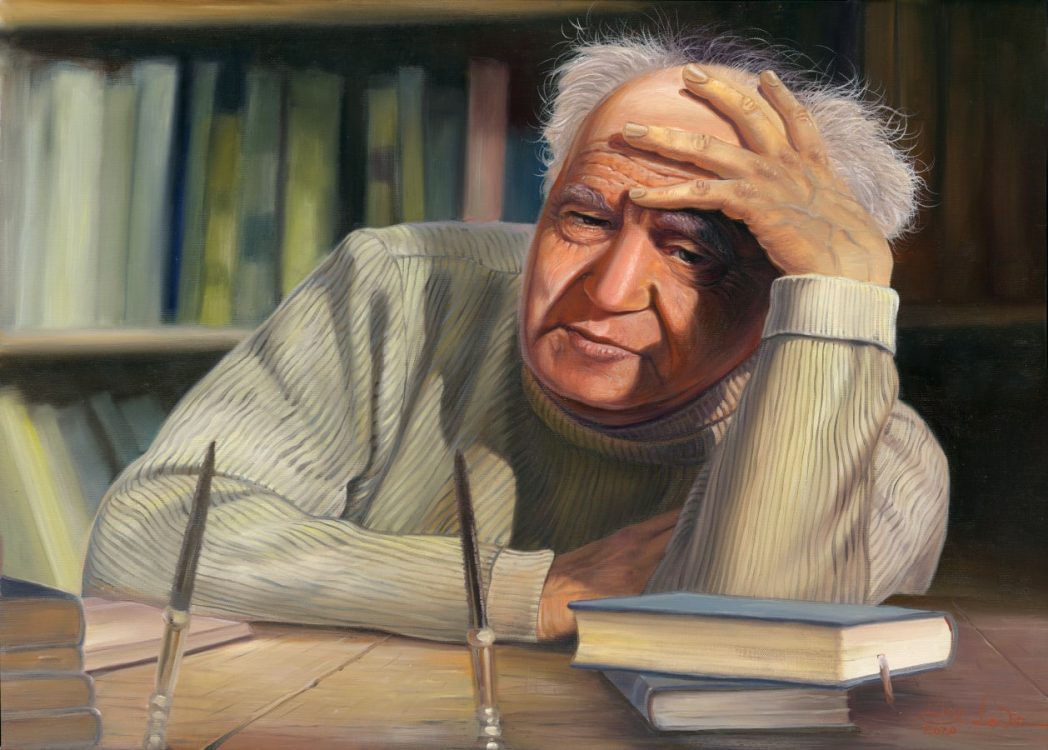 Ben Gurion painting