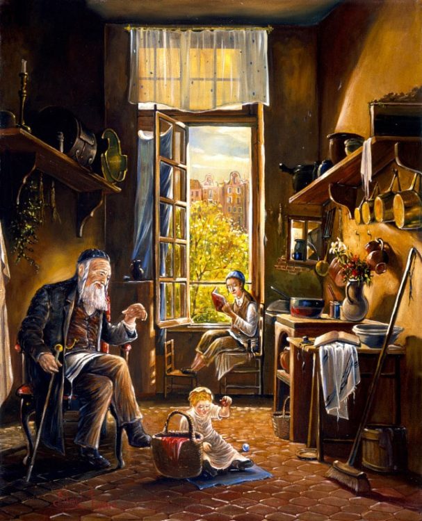 jewish life painting