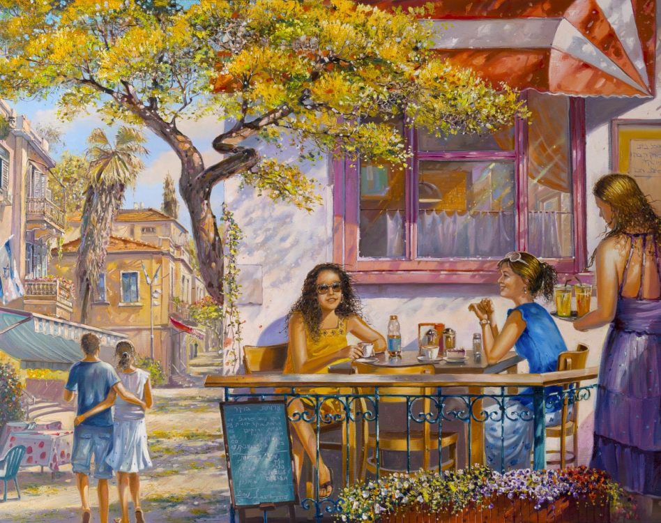 Breakfast-in-Tel-Avivs-Cafe