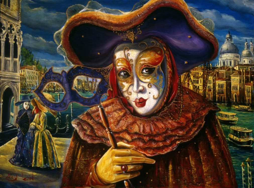 Venice Mask painting