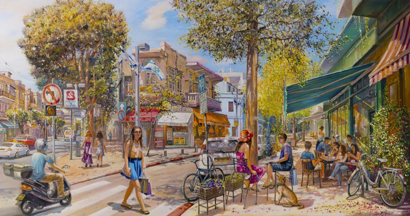 tel aviv painting hayarkon