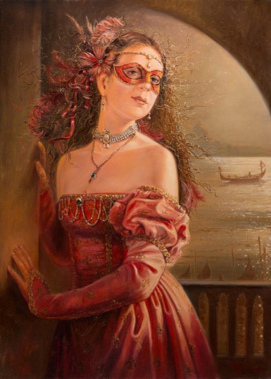 Dreams are my reality, Painting by Alex Levin