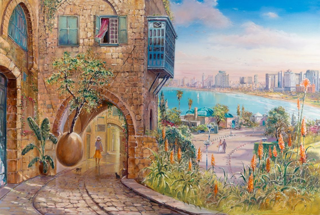 Tel Aviv jaffa Paintings