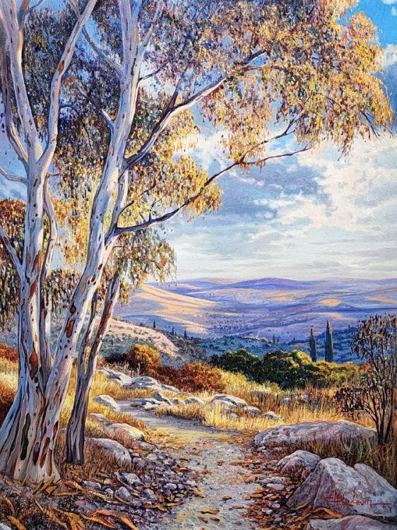 Eucalyptus painting