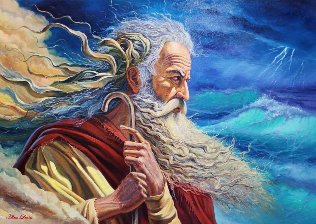 Painting of Moses