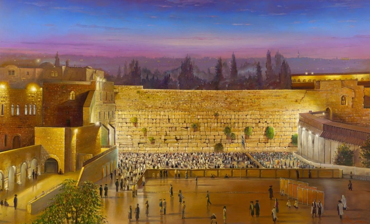 Kotel painting