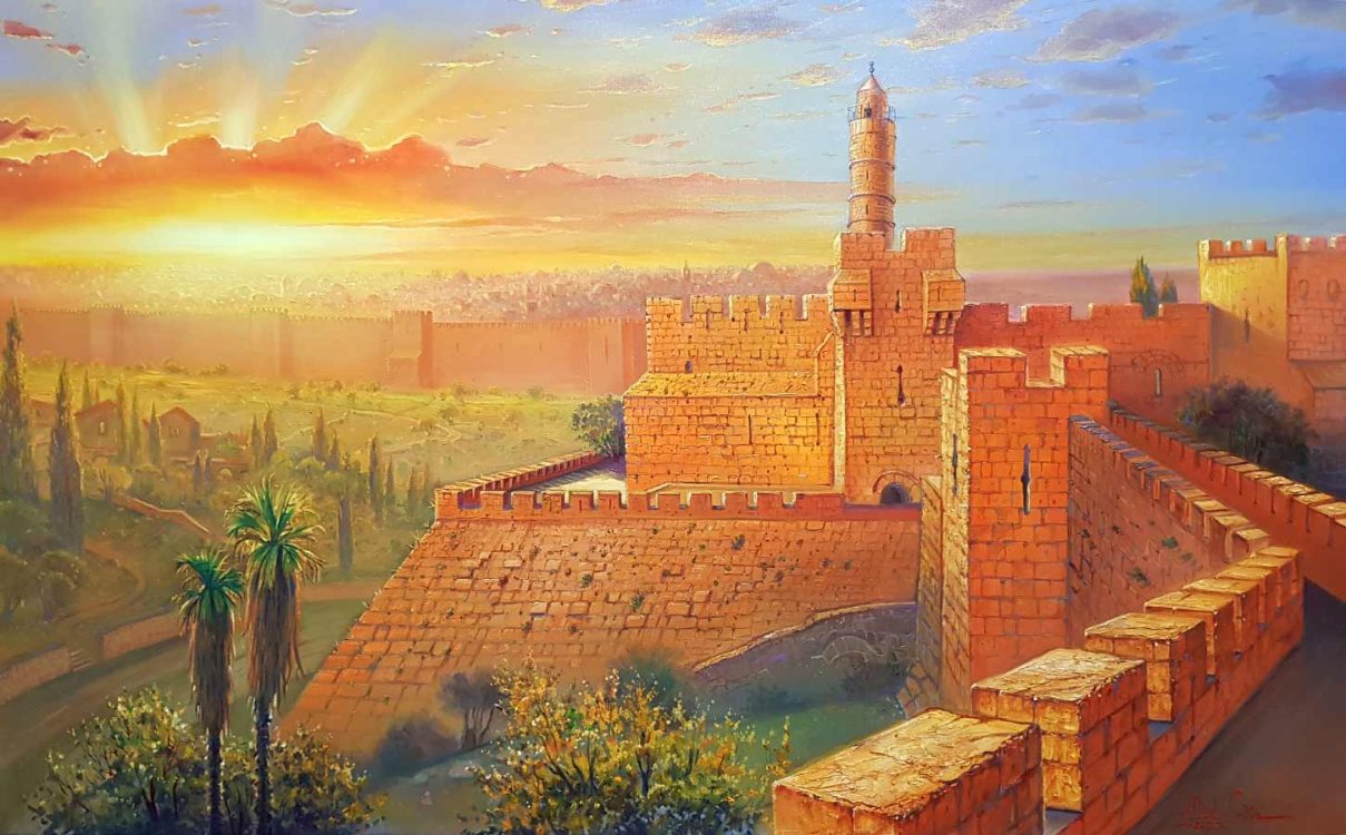 migdal david painting