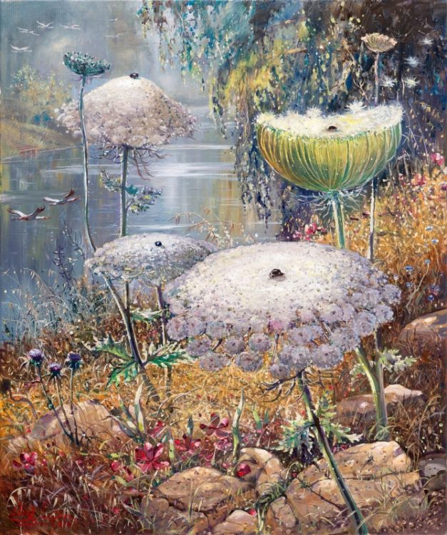 Hagamon Hahula, Painting by Alex Levin