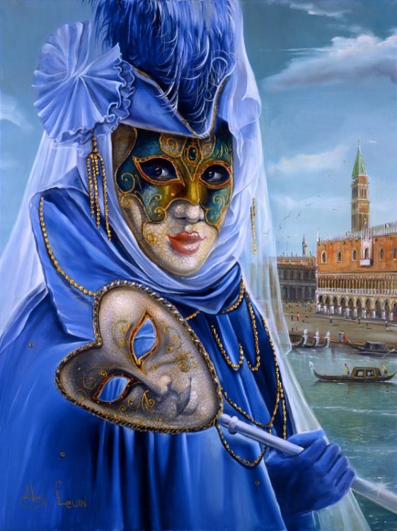 Venice Carnival Paintings