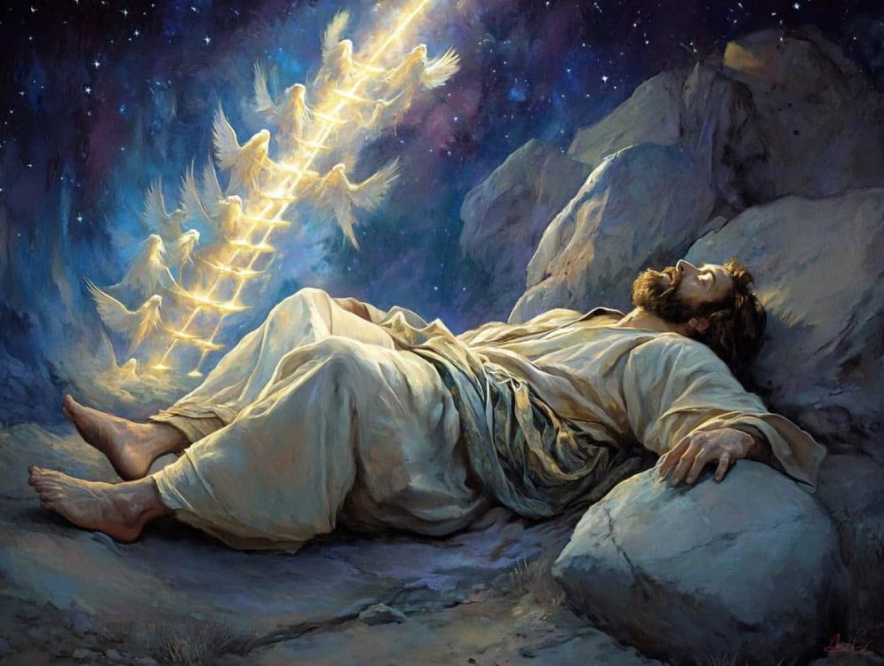 Jacob dreams of a ladder