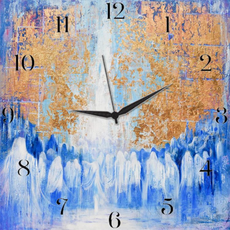 Jerusalem wall clock