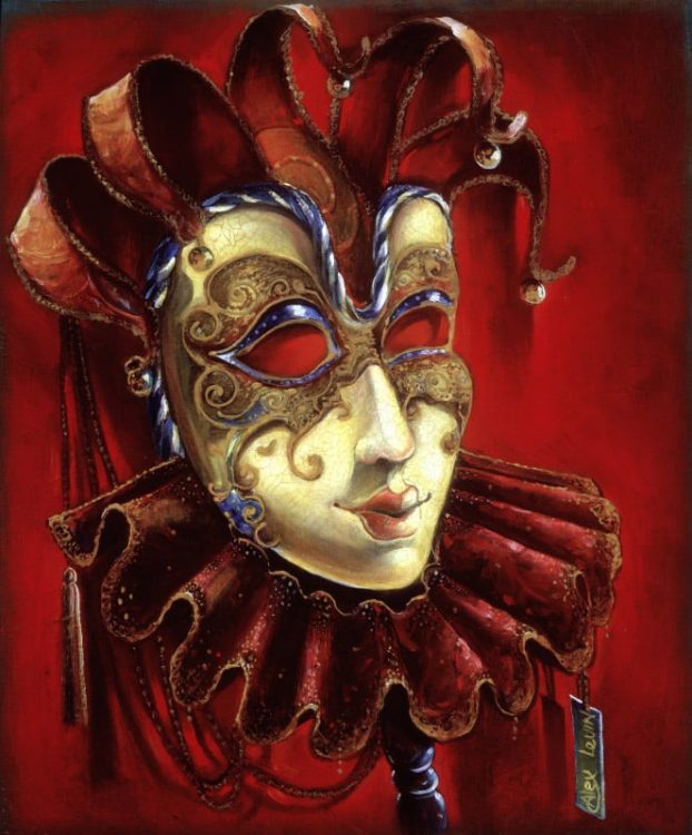 Venice Mask painting