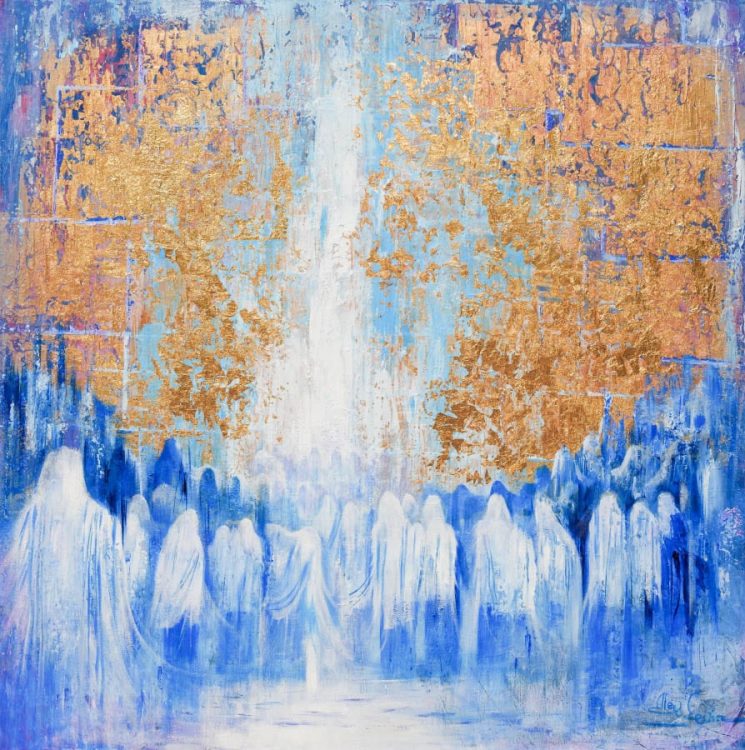 abstract kotel painting