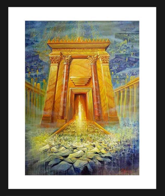 jerusalem temple painting