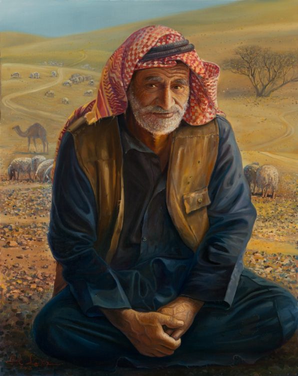 painting of Bedouin