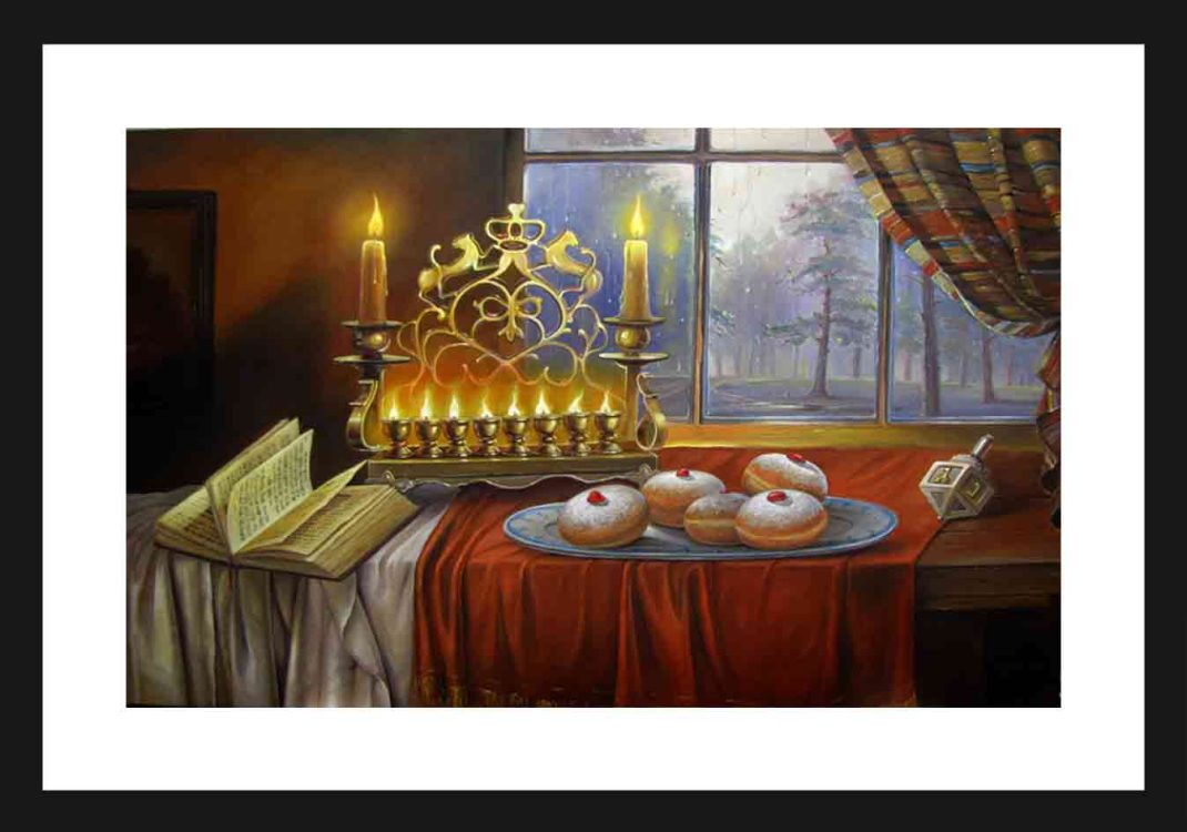Chanukah painting