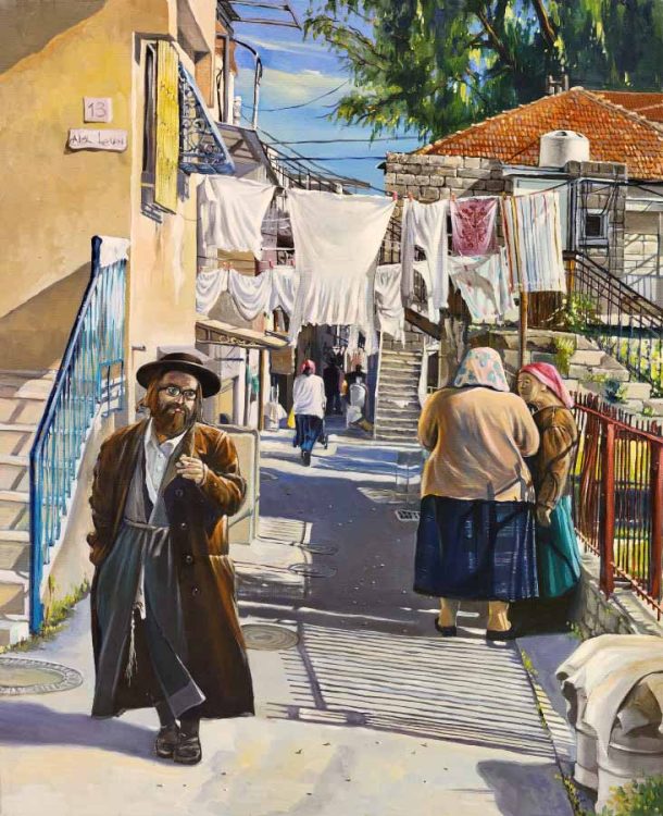 mea shearim painting