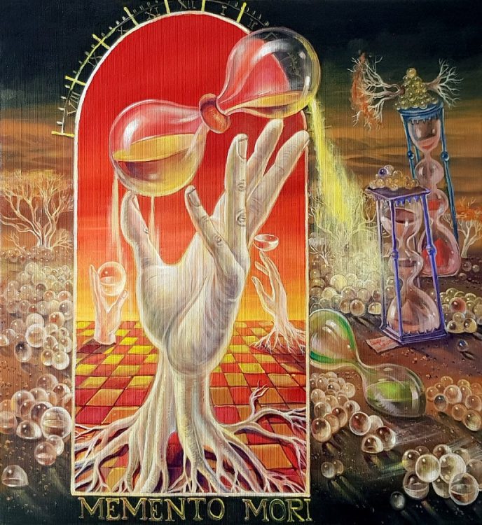 surrealist painting alex levin
