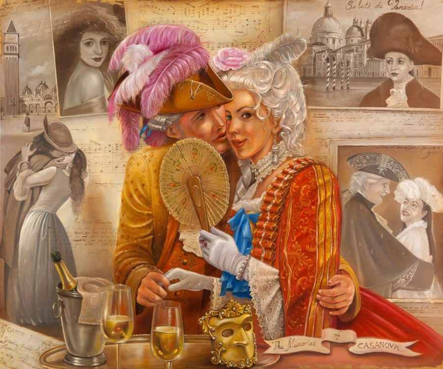 Venice Carnival Paintings