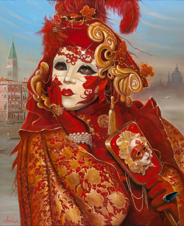 Venice Carnival Paintings