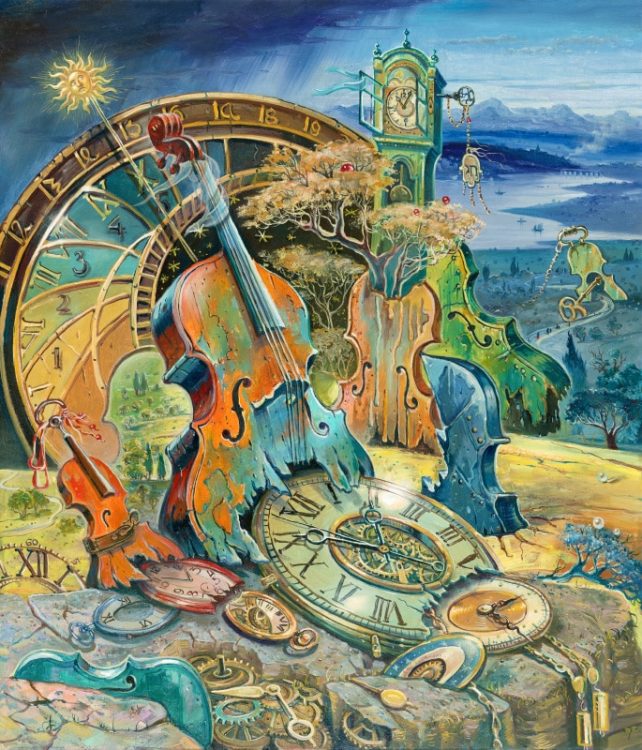 Paintings about Time