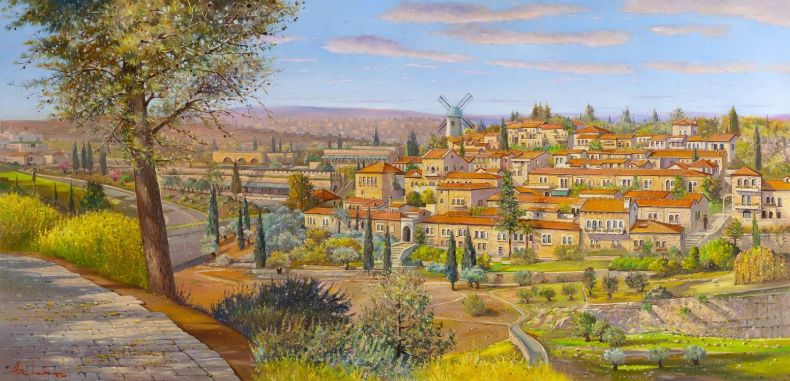 Montefiore jerusalem painting