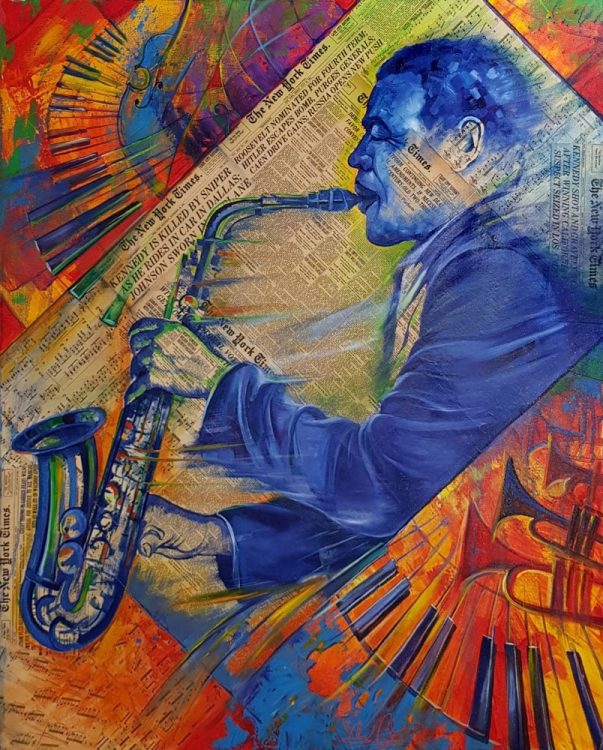 Jazz painting