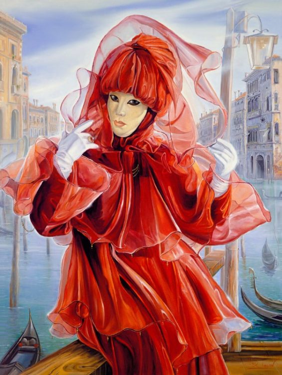 Venice Carnival Paintings