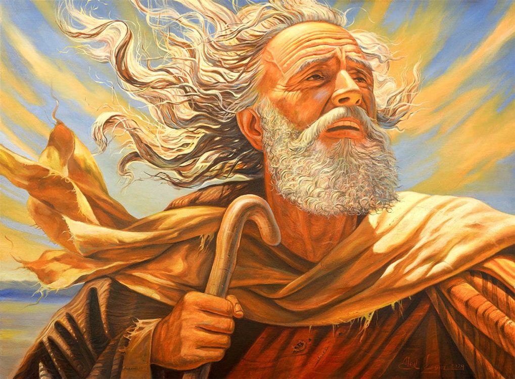 painting of Moses