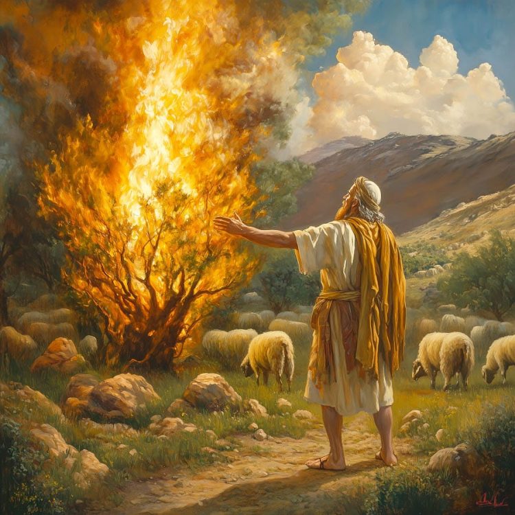 Moses and Burning Bush