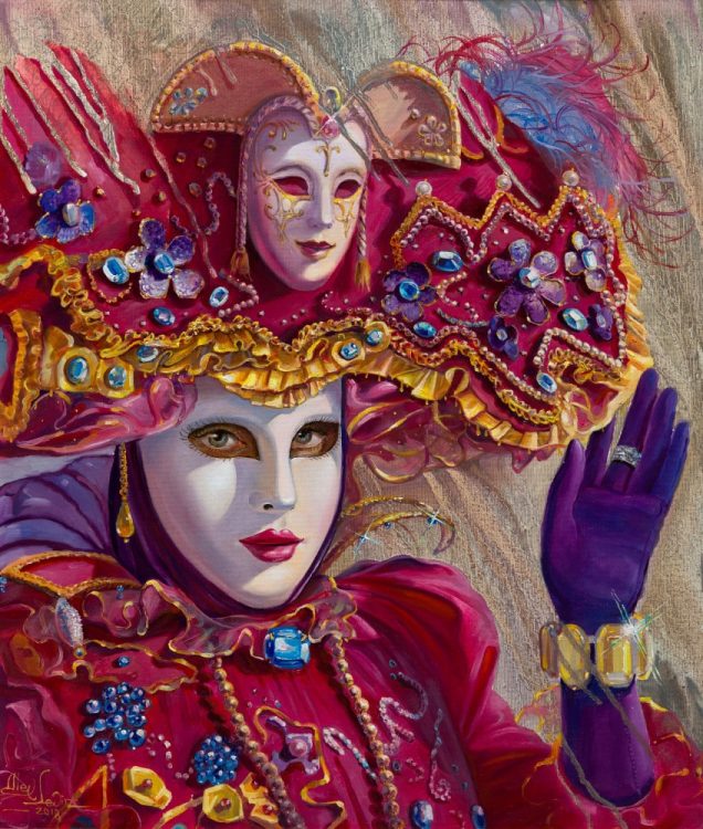 Venice Carnival Paintings