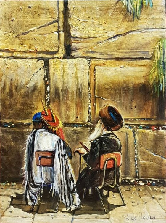 Painting by Alex Levin, Israel.