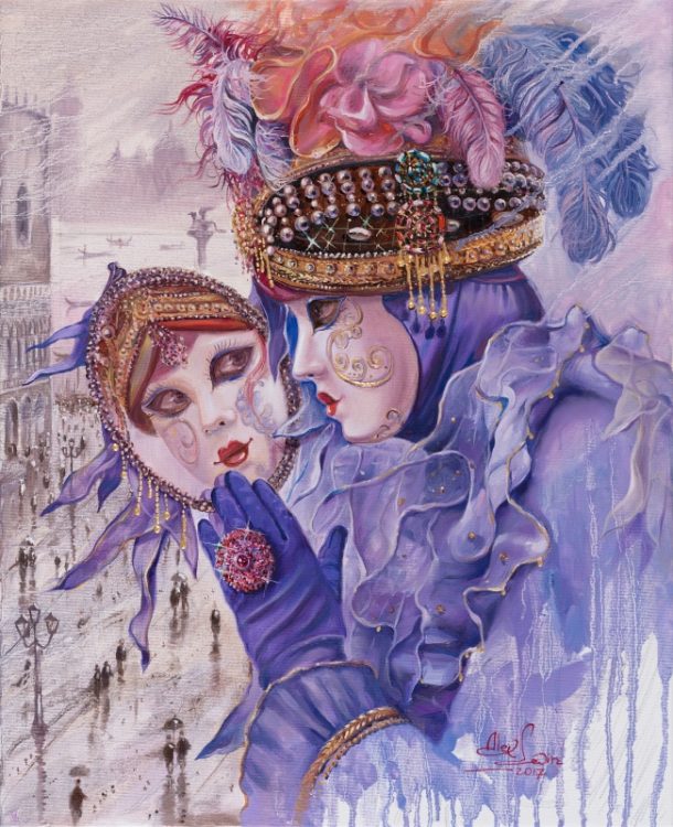 Venice Carnival Paintings