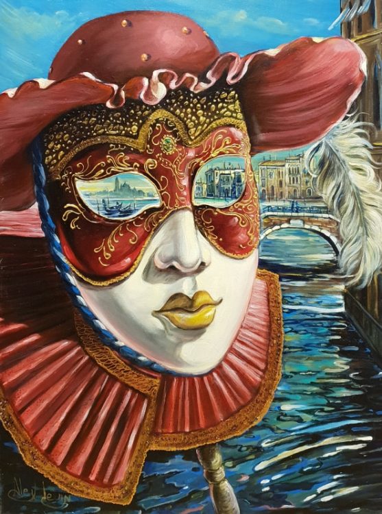 Venice Carnival Paintings